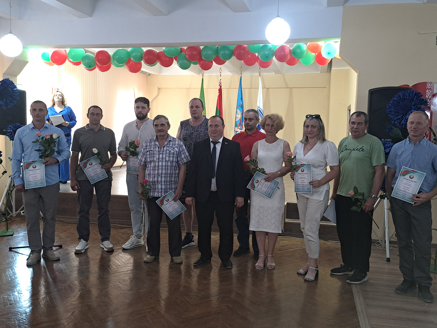 В филиале «СЖБ № 3 г. Витебска» торжественно отметили День строителя